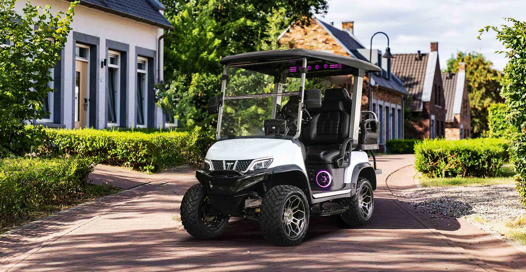 4 Person Golf Cart for Golf Course