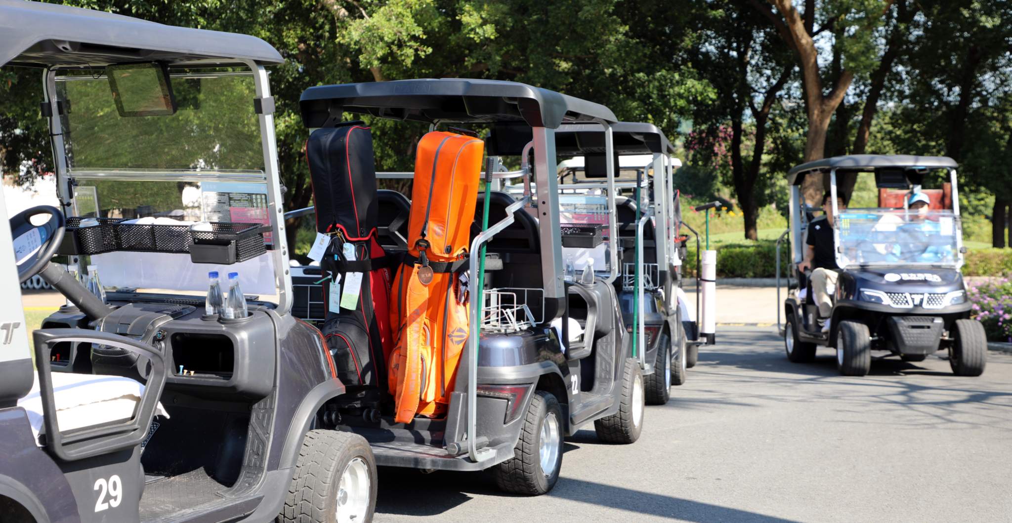 GPS Fleet Management for Golf Tournaments