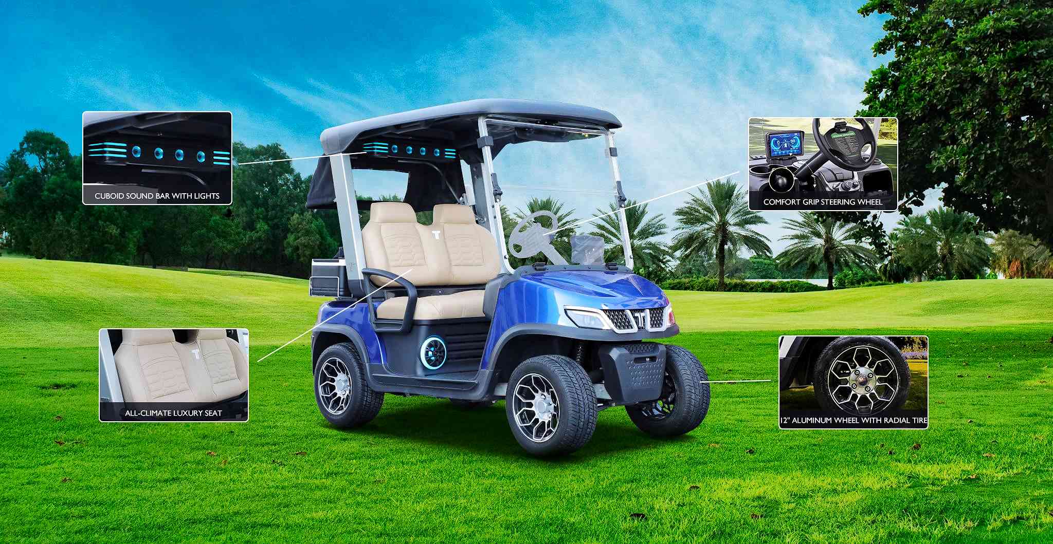 Buggy Golf Club maka ọrụ Golf