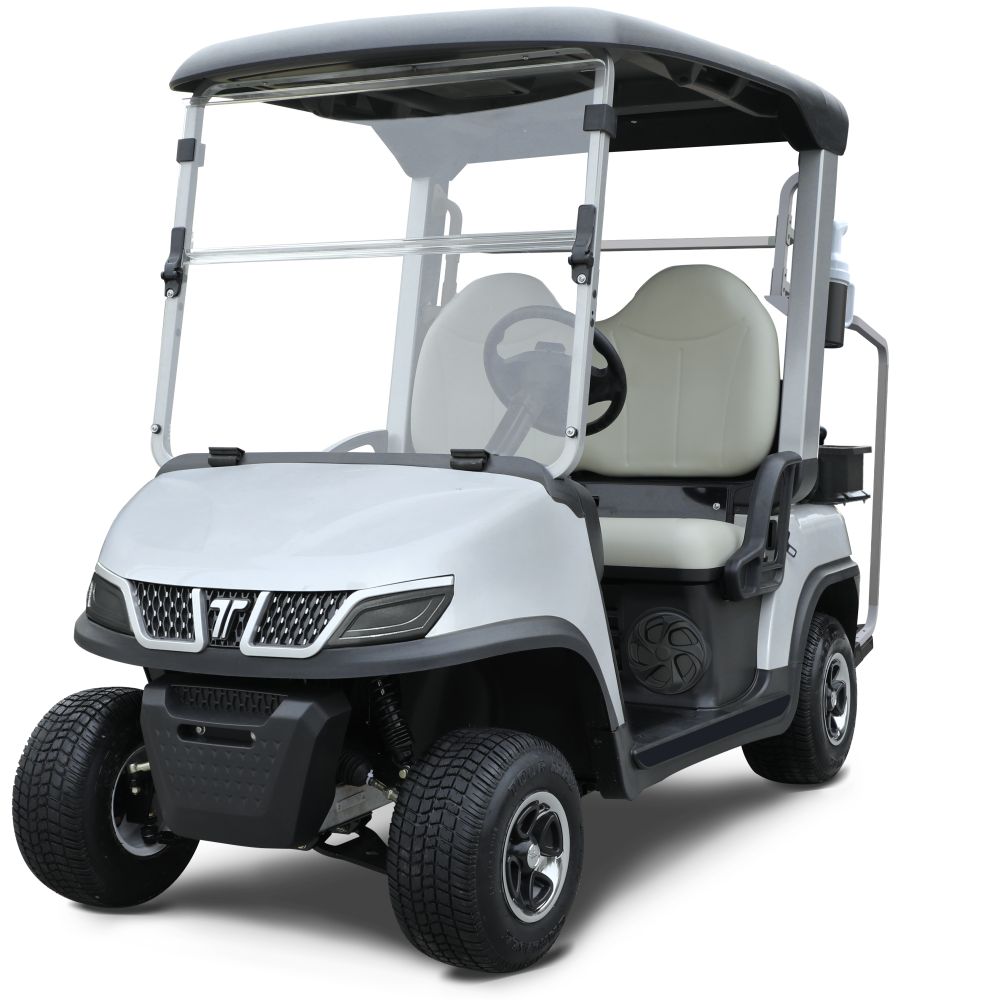Tara Harmony Electric Golf Cart in white color