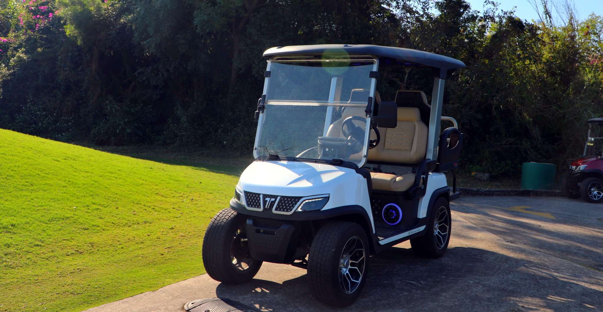 Lifted Golf Cart for Golf Course
