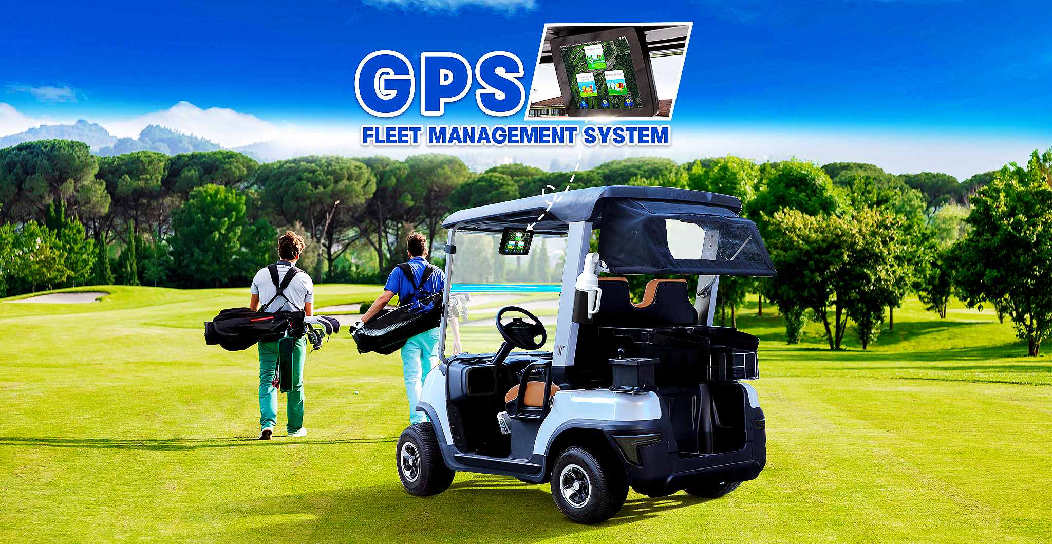Tara Electric Golf Cart at Golf Tee Time