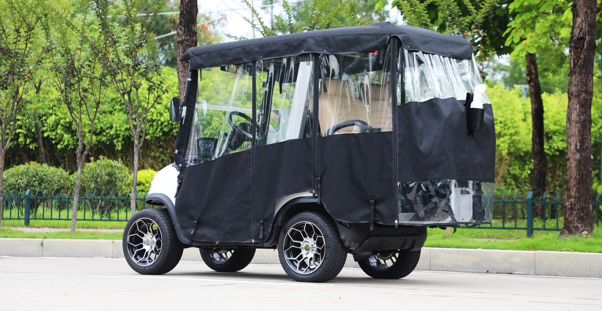 Tara Electric Golf Cart with Weatherproof Enclosure