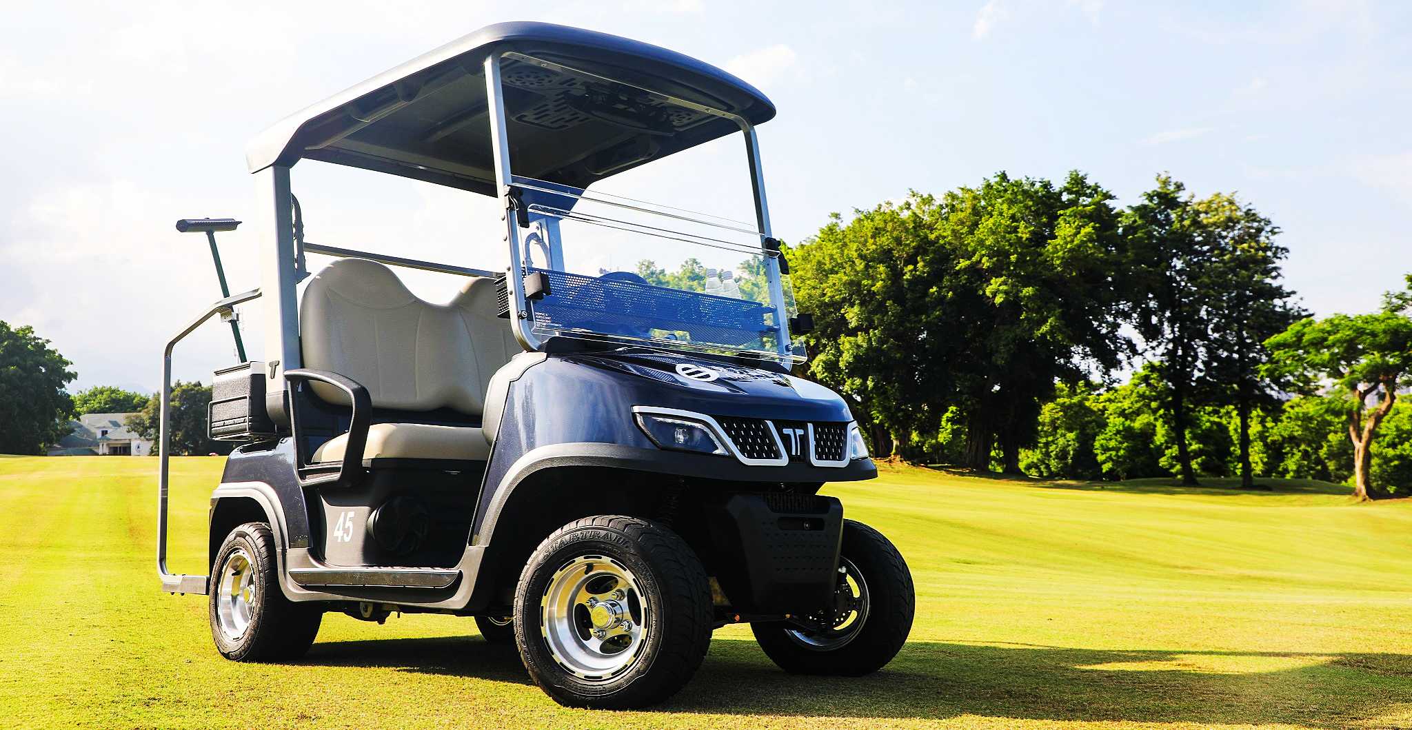 Tara Electric Golf Vehicle on Golf Course