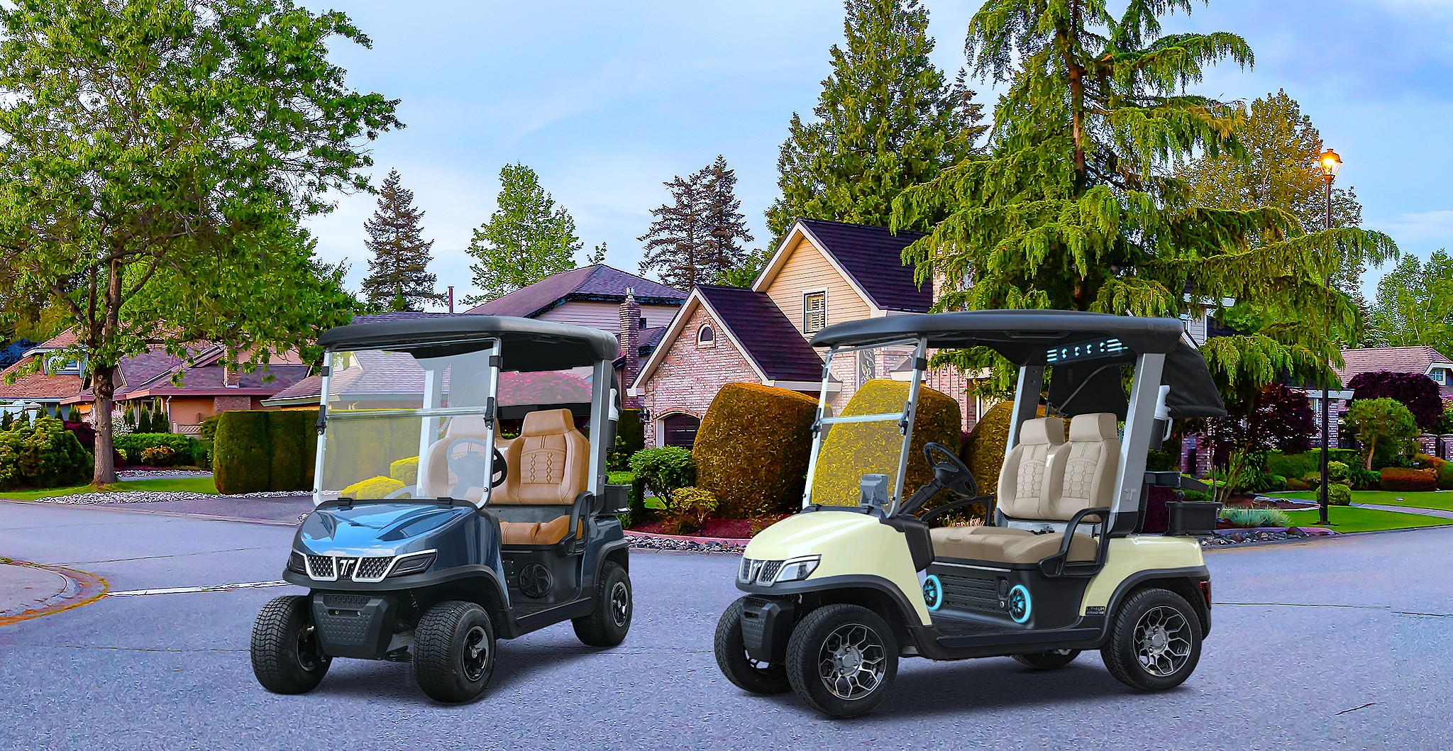 Tara Four Seater Golf Cart – Spacious Family Electric Vehicle