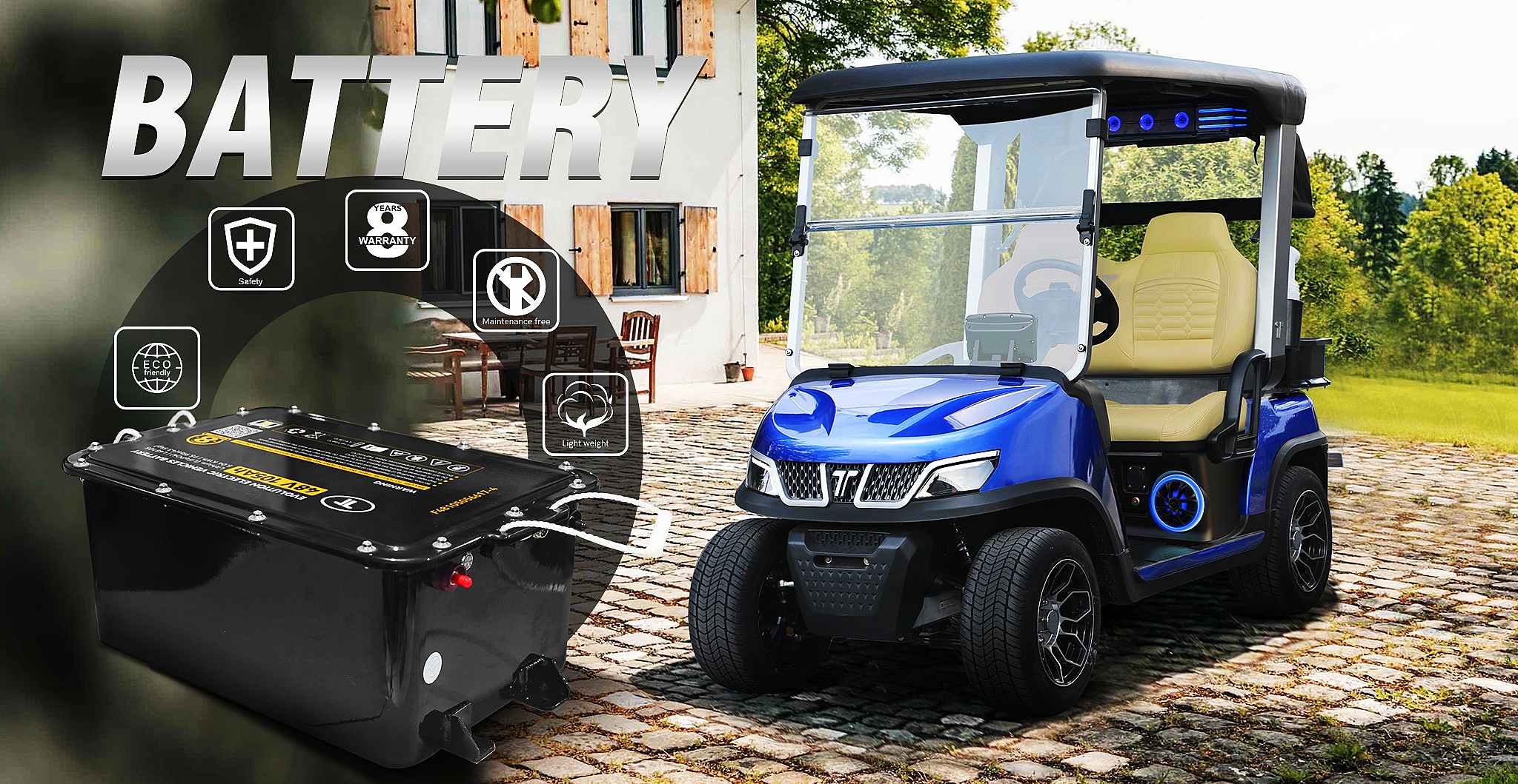 Tara Golf Cart Battery Heating System for Cold Weather