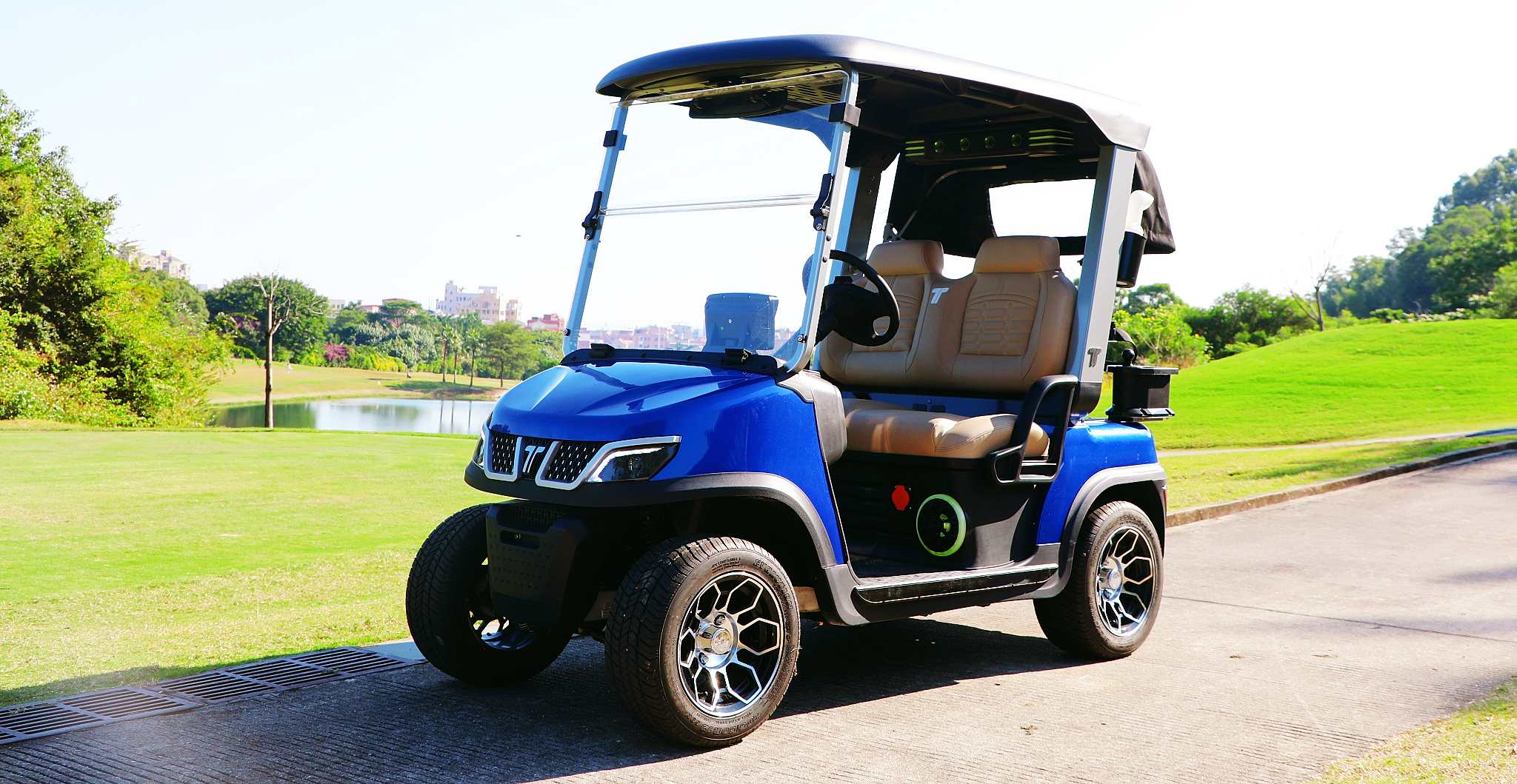 Tara Modern Golf Cart – Smart Electric Vehicle with Stylish Design