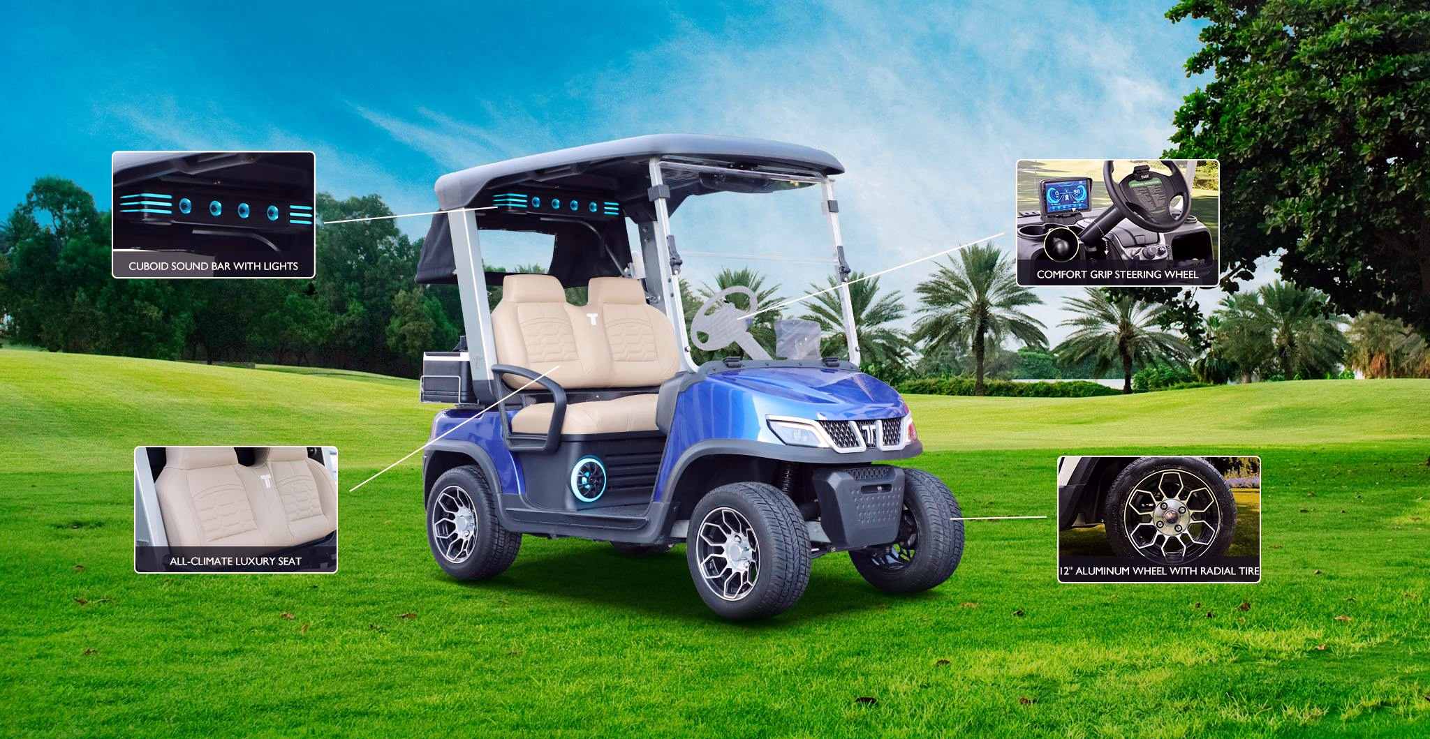 golf-cart-with-refrigerator