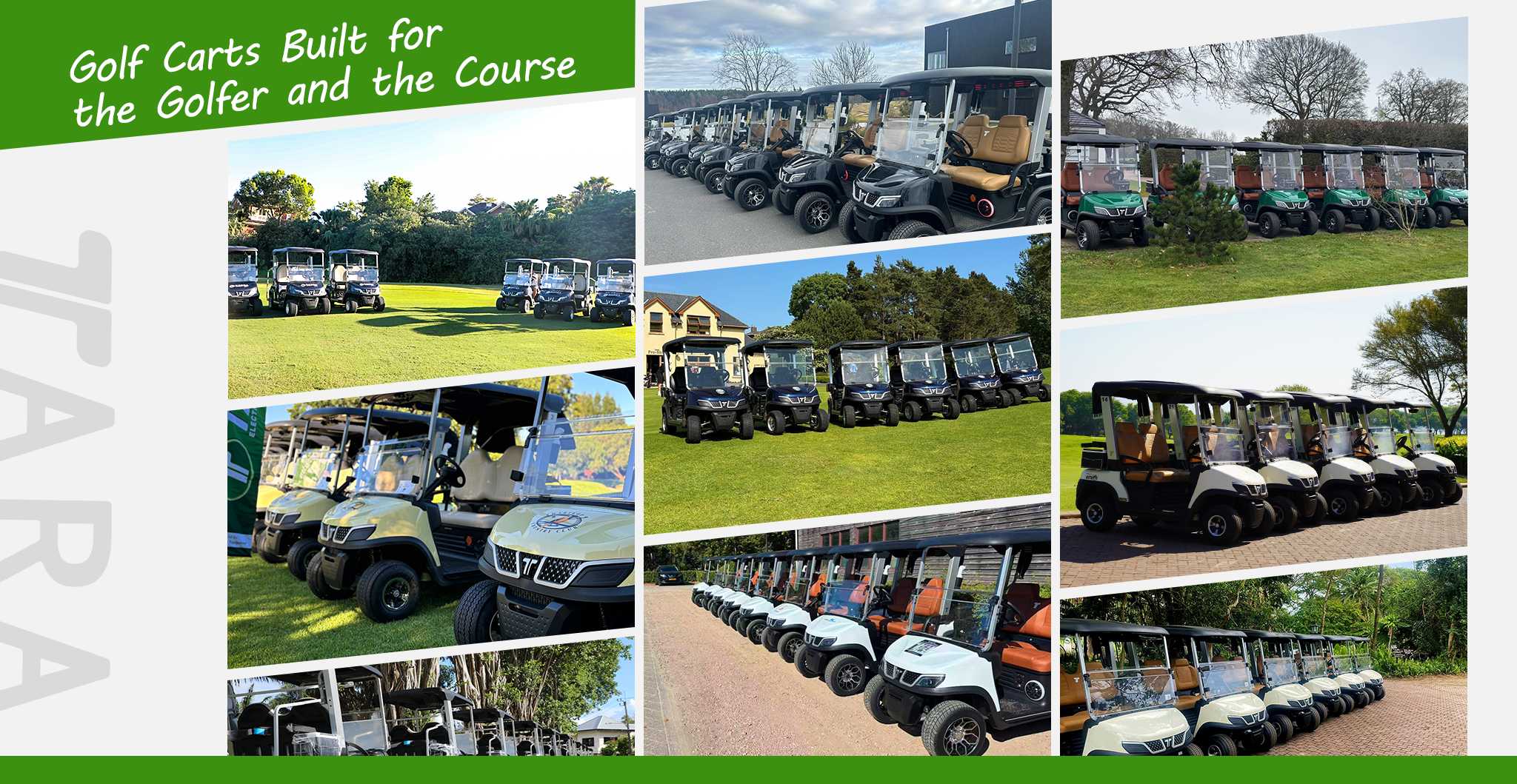 Moderniséierung vun der Golfplaz-Wagen-Flott